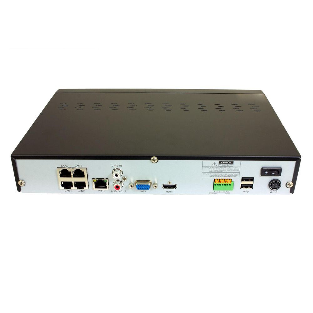 Gamut HD IP NVR (4 or 8 Channel)